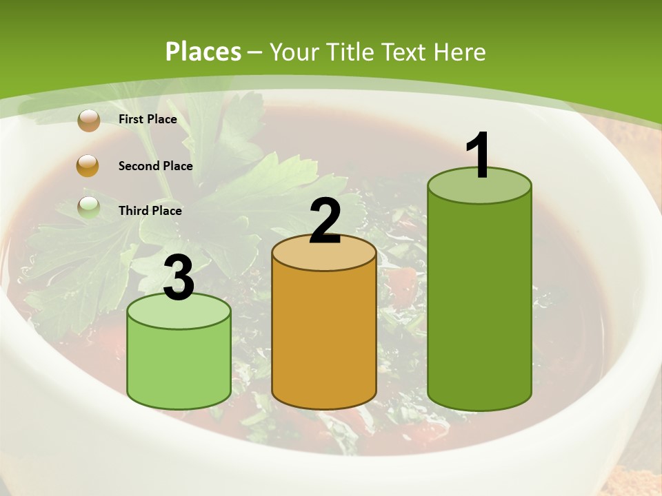 Vegetarian Spanish Croutons PowerPoint Template