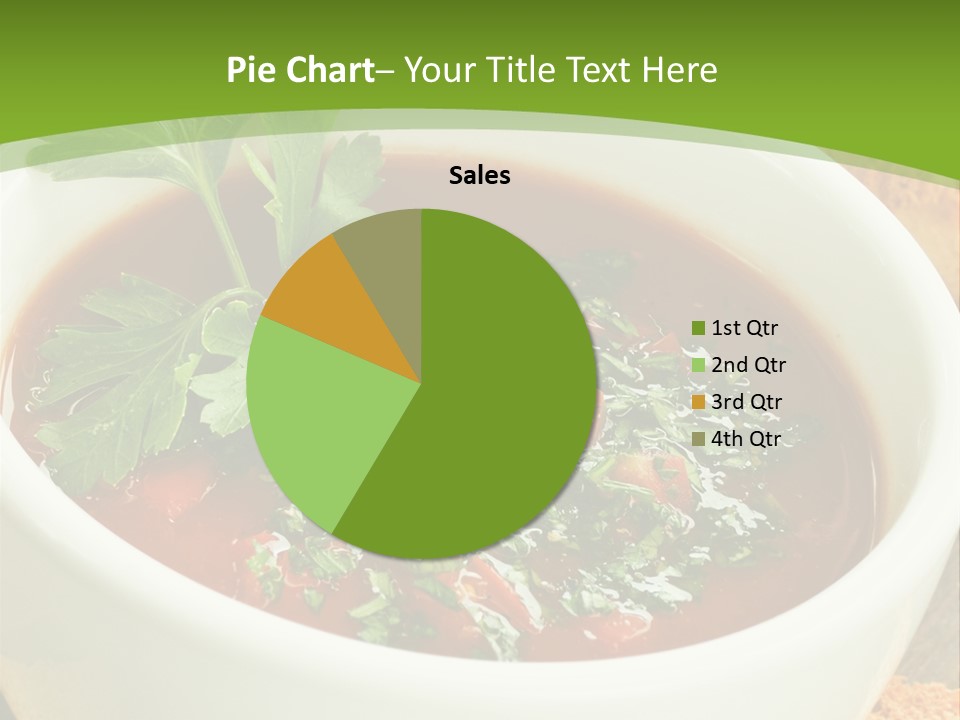 Vegetarian Spanish Croutons PowerPoint Template