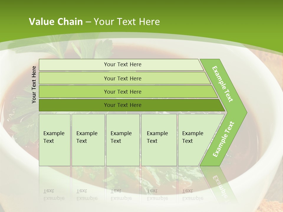 Vegetarian Spanish Croutons PowerPoint Template