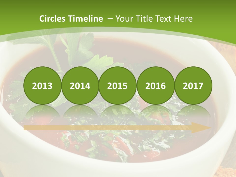 Vegetarian Spanish Croutons PowerPoint Template