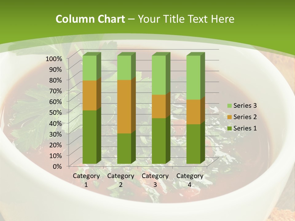 Vegetarian Spanish Croutons PowerPoint Template