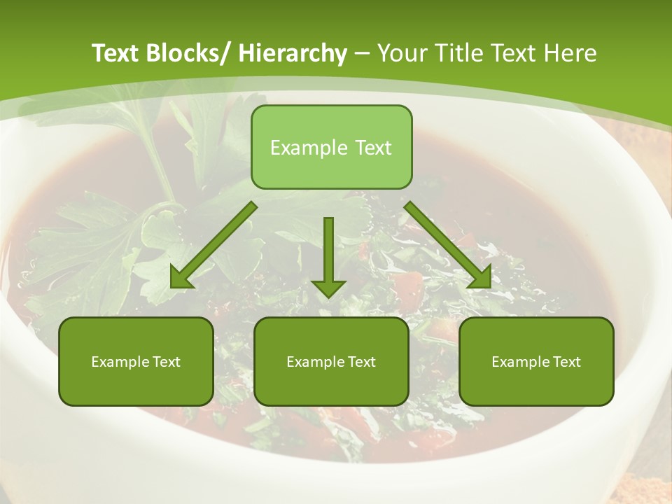 Vegetarian Spanish Croutons PowerPoint Template