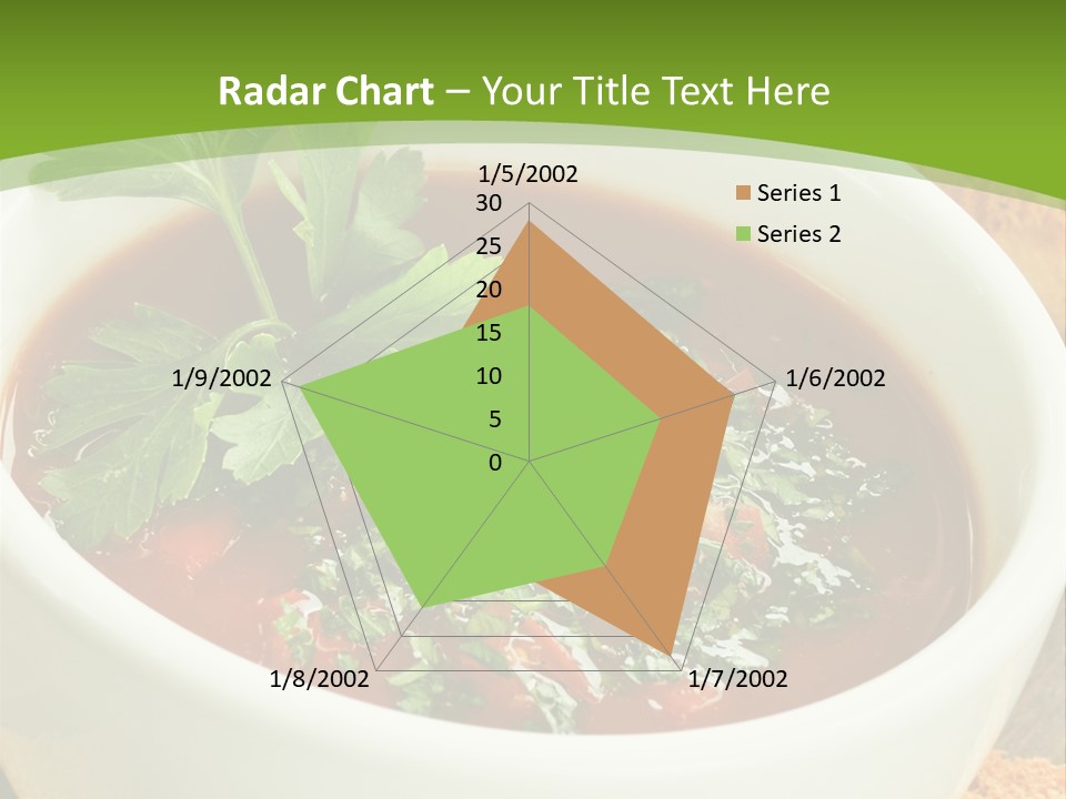 Vegetarian Spanish Croutons PowerPoint Template