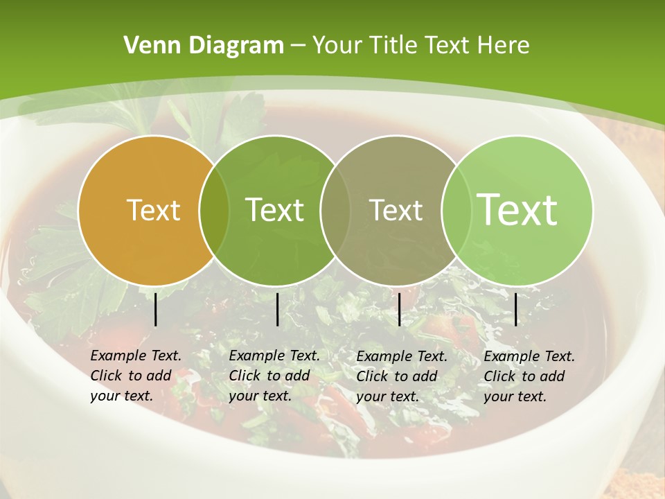 Vegetarian Spanish Croutons PowerPoint Template