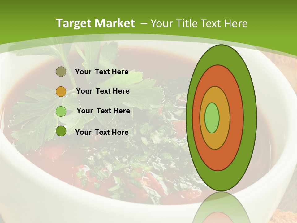 Vegetarian Spanish Croutons PowerPoint Template