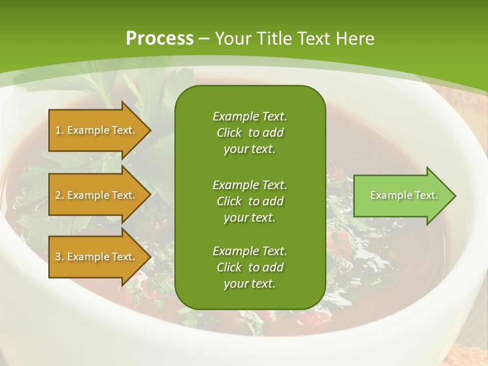 Vegetarian Spanish Croutons PowerPoint Template