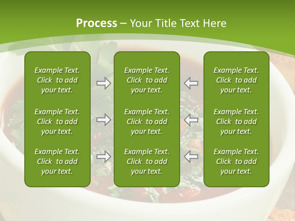 Vegetarian Spanish Croutons PowerPoint Template