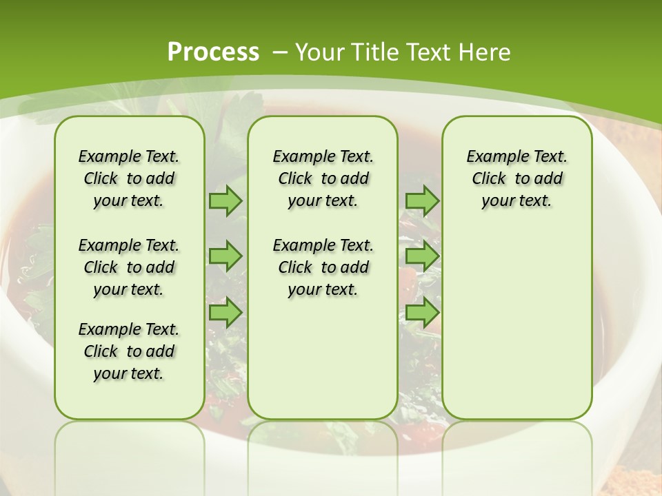 Vegetarian Spanish Croutons PowerPoint Template