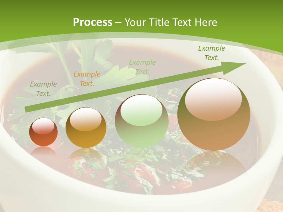Vegetarian Spanish Croutons PowerPoint Template