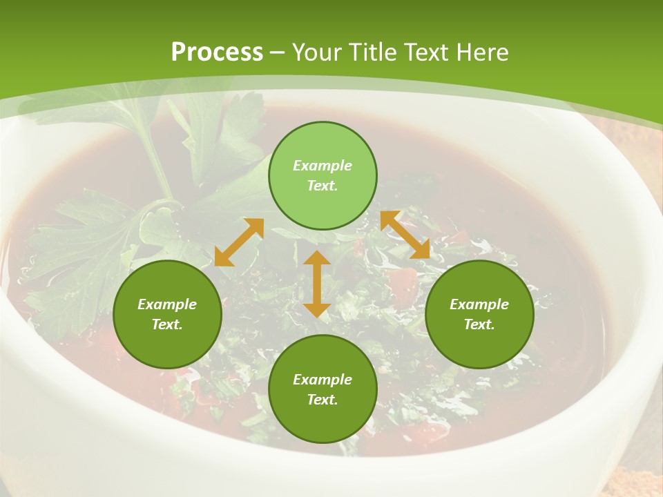 Vegetarian Spanish Croutons PowerPoint Template