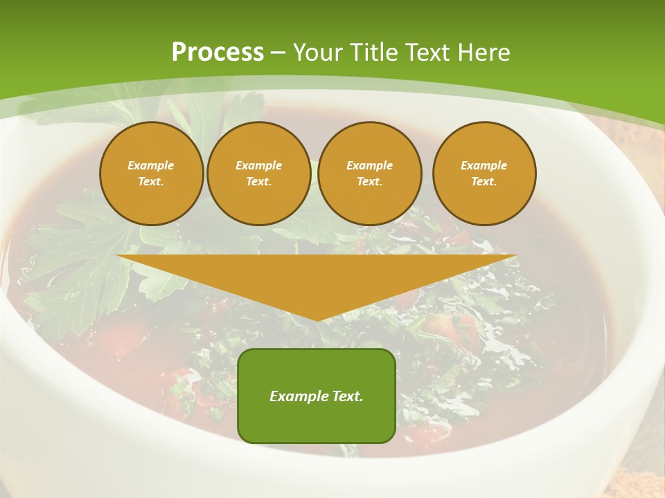 Vegetarian Spanish Croutons PowerPoint Template