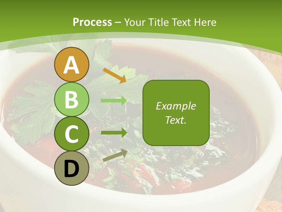 Vegetarian Spanish Croutons PowerPoint Template