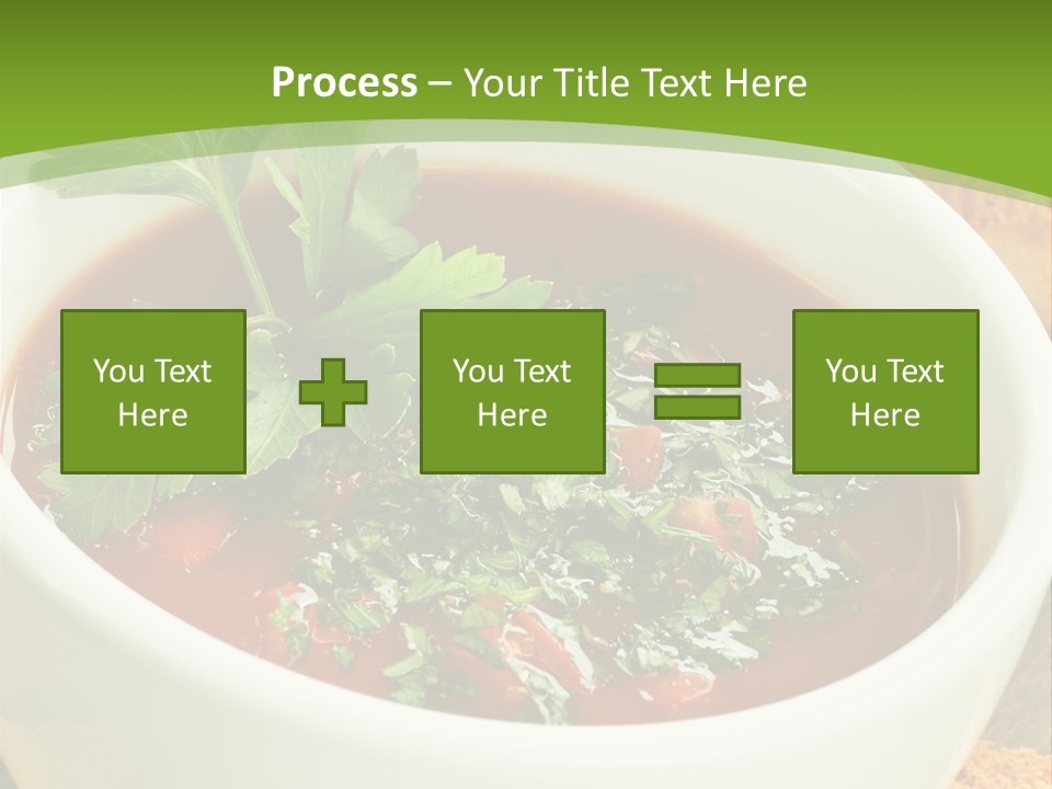 Vegetarian Spanish Croutons PowerPoint Template