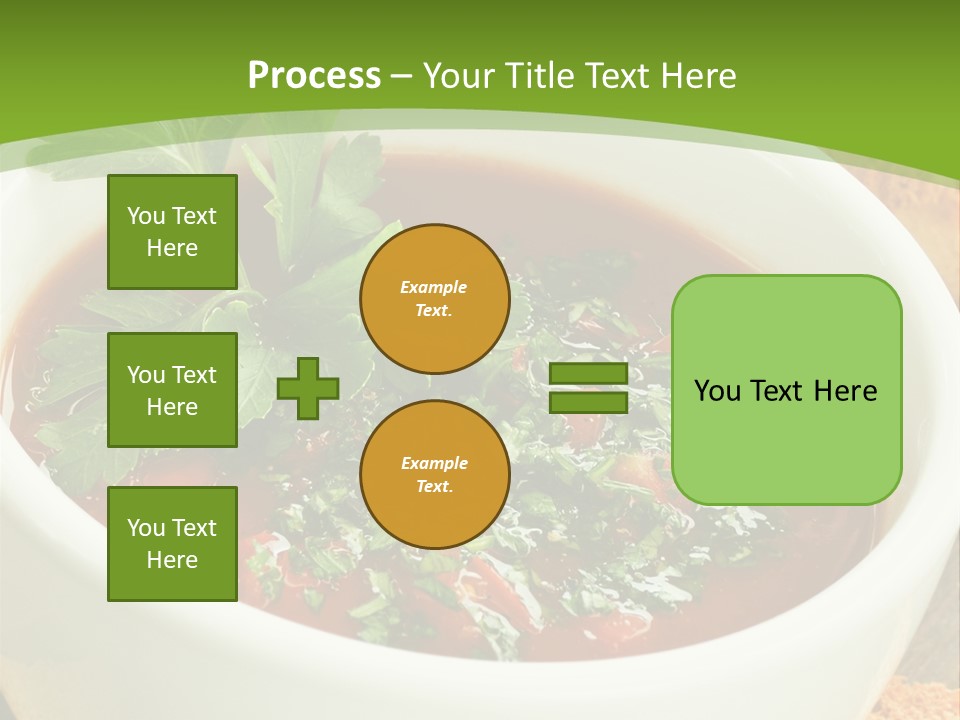 Vegetarian Spanish Croutons PowerPoint Template