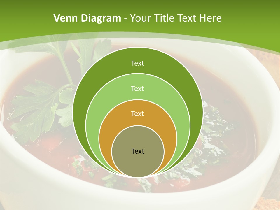 Vegetarian Spanish Croutons PowerPoint Template