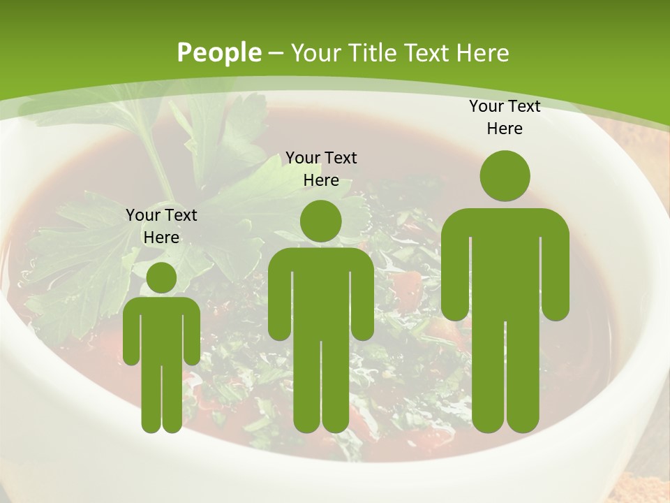 Vegetarian Spanish Croutons PowerPoint Template