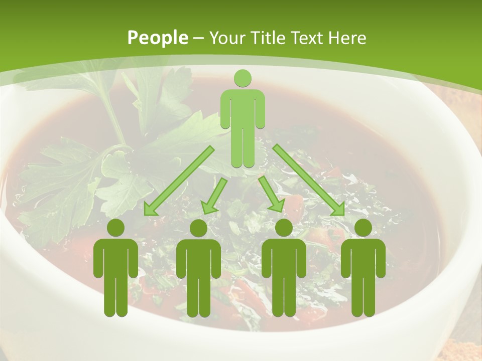 Vegetarian Spanish Croutons PowerPoint Template