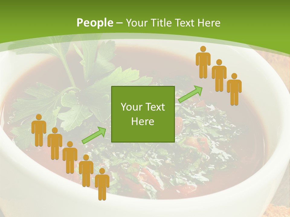 Vegetarian Spanish Croutons PowerPoint Template