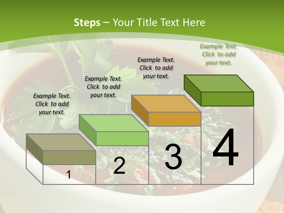 Vegetarian Spanish Croutons PowerPoint Template