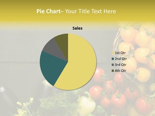 Vegetables Background Time Table PowerPoint Template