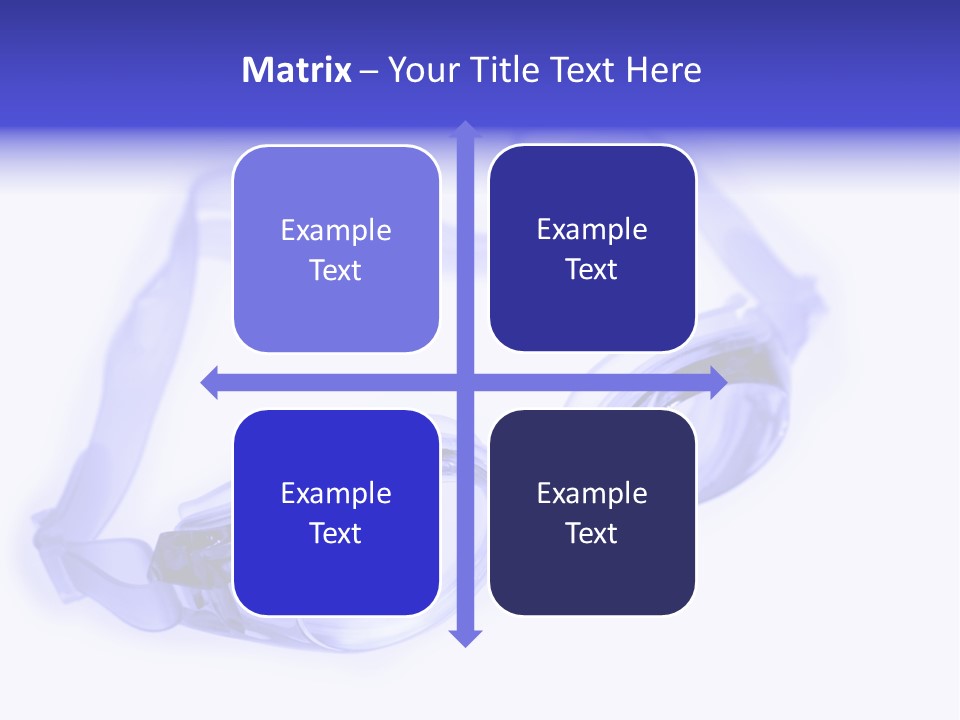 Glasses Isolated Macro PowerPoint Template