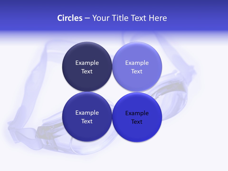 Glasses Isolated Macro PowerPoint Template