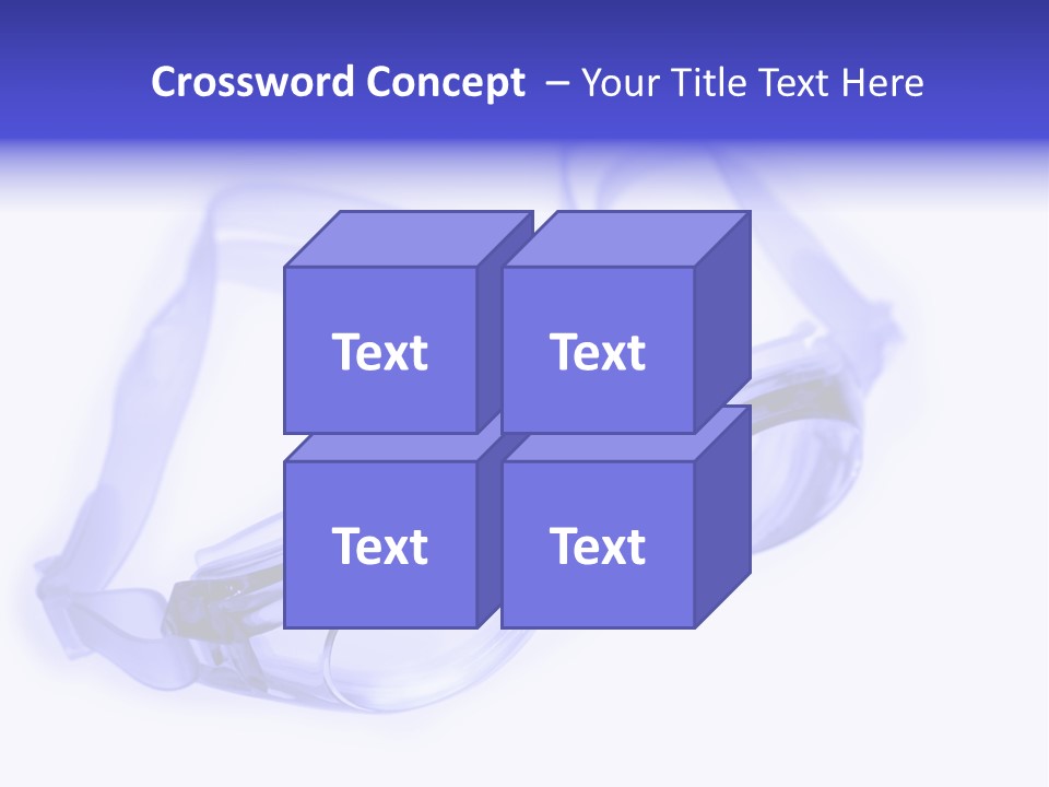 Glasses Isolated Macro PowerPoint Template