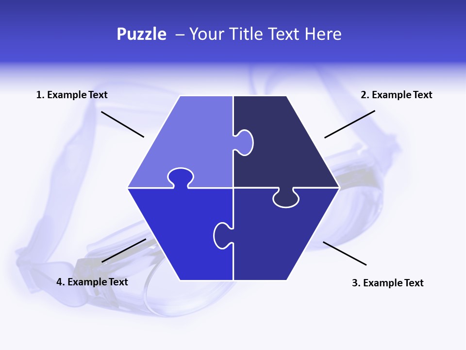 Glasses Isolated Macro PowerPoint Template
