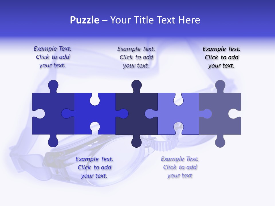 Glasses Isolated Macro PowerPoint Template