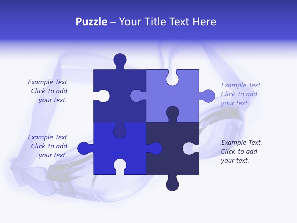 Glasses Isolated Macro PowerPoint Template