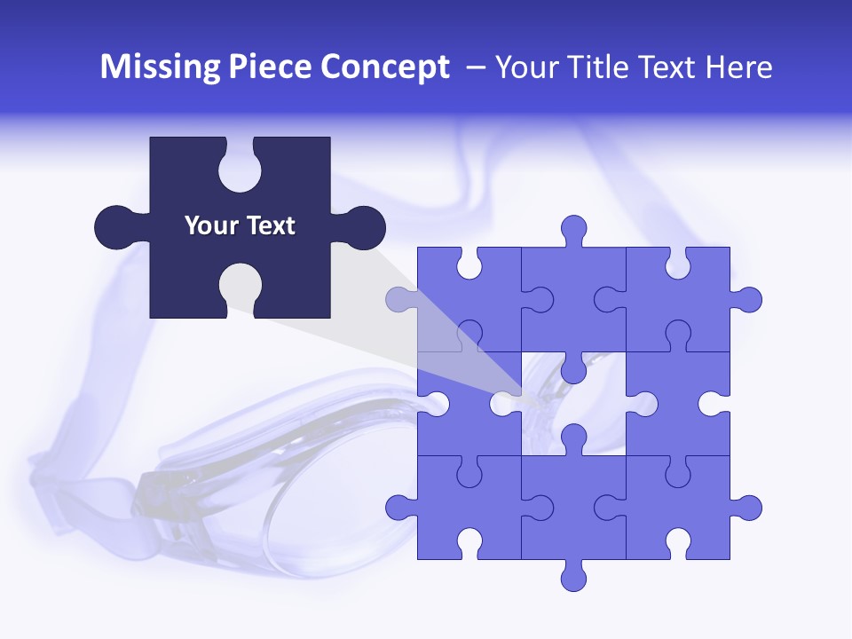 Glasses Isolated Macro PowerPoint Template