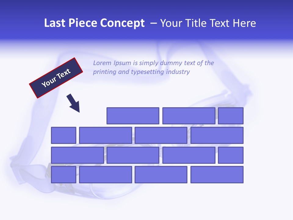 Glasses Isolated Macro PowerPoint Template