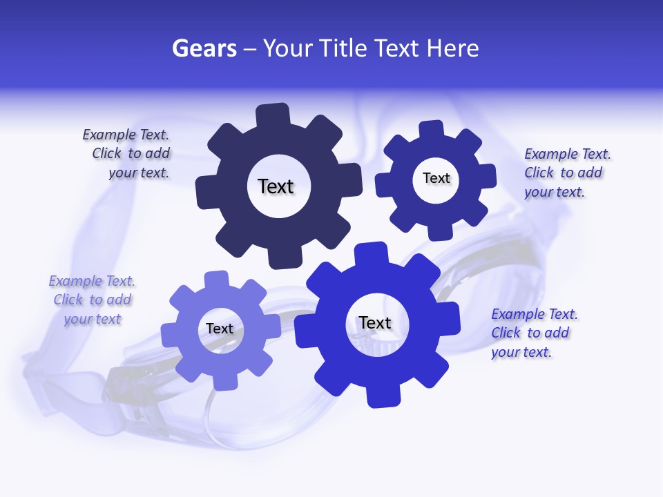 Glasses Isolated Macro PowerPoint Template
