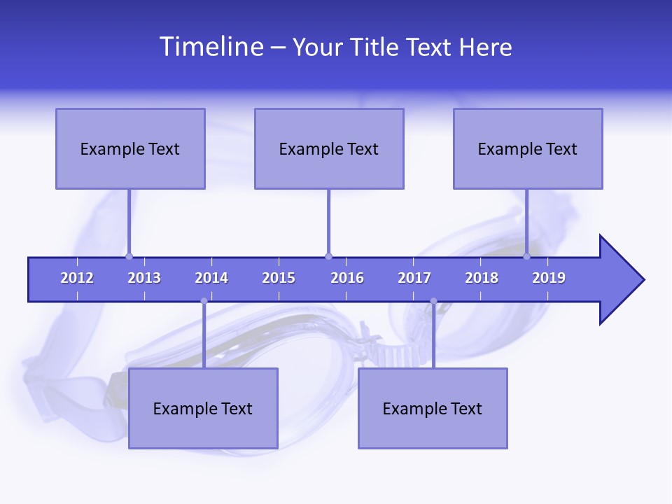 Glasses Isolated Macro PowerPoint Template