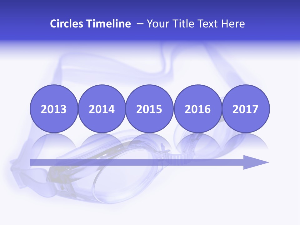 Glasses Isolated Macro PowerPoint Template