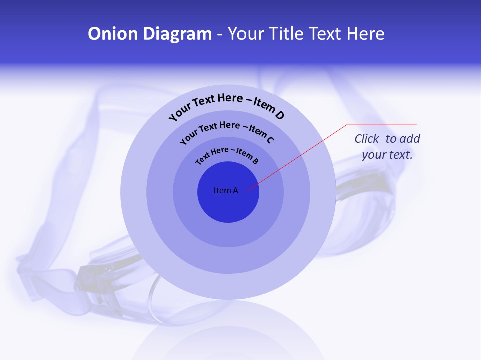Glasses Isolated Macro PowerPoint Template