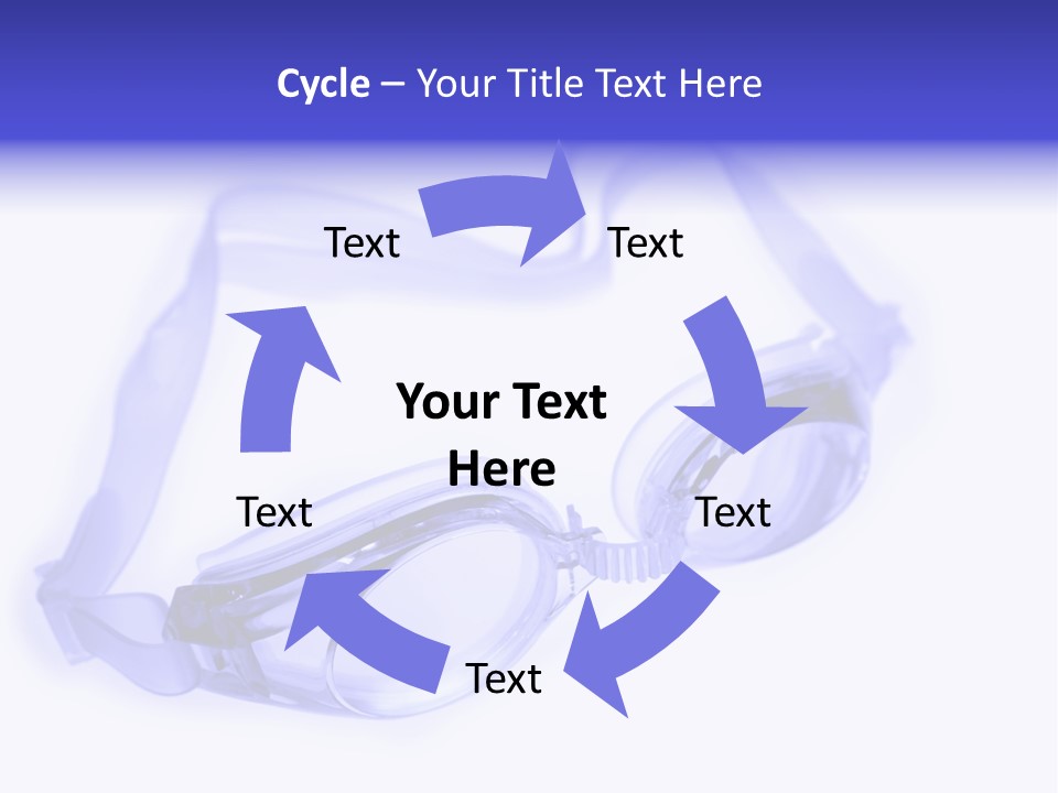 Glasses Isolated Macro PowerPoint Template