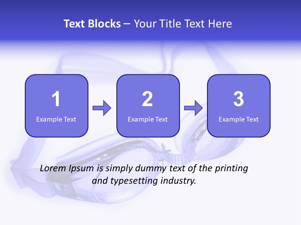 Glasses Isolated Macro PowerPoint Template