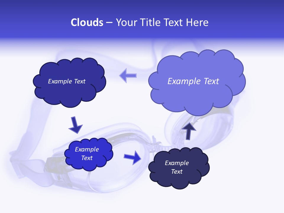 Glasses Isolated Macro PowerPoint Template