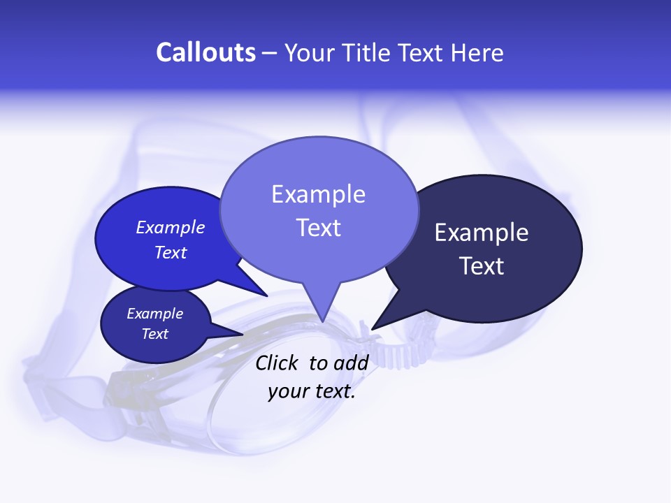 Glasses Isolated Macro PowerPoint Template