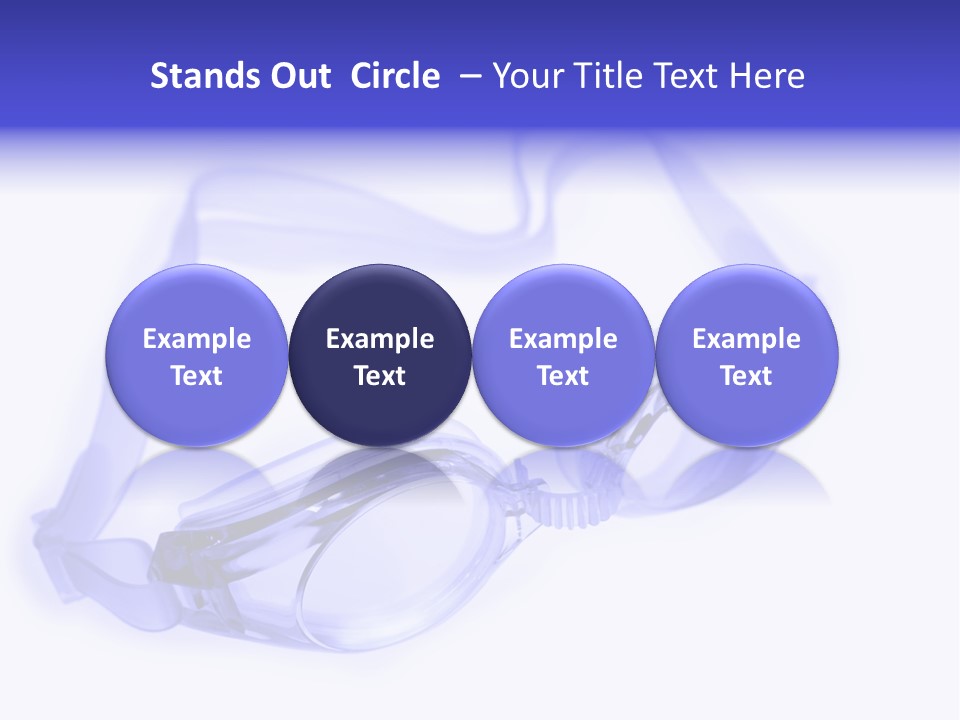 Glasses Isolated Macro PowerPoint Template