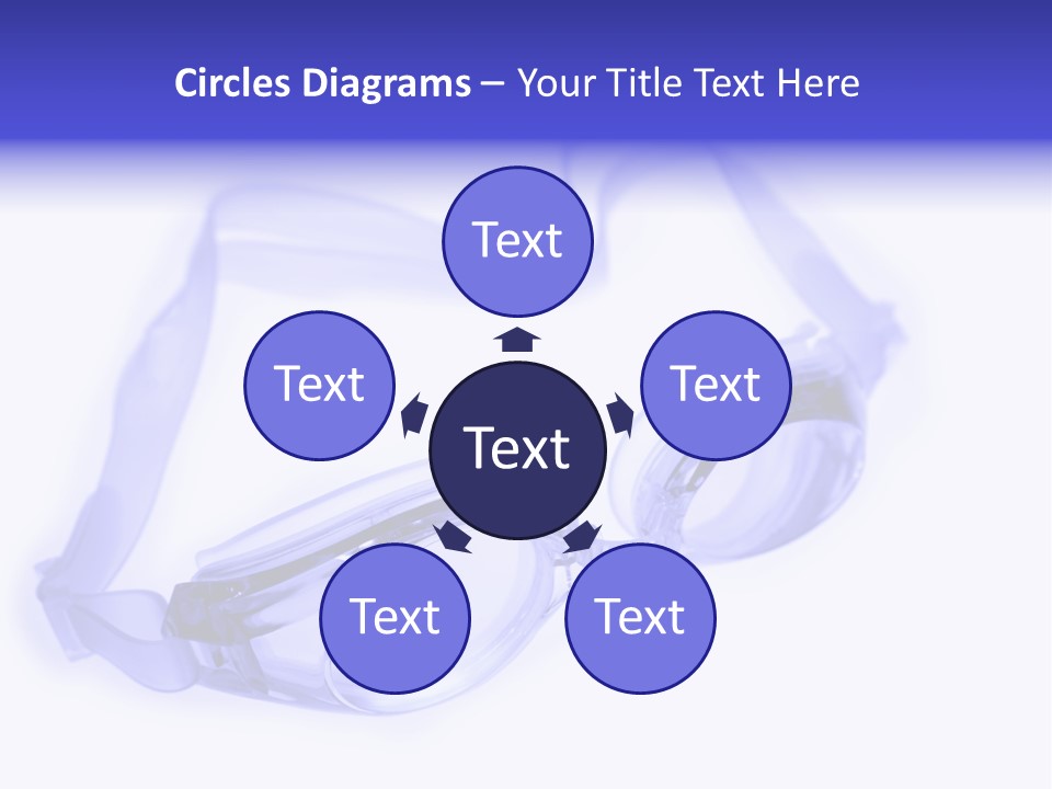 Glasses Isolated Macro PowerPoint Template