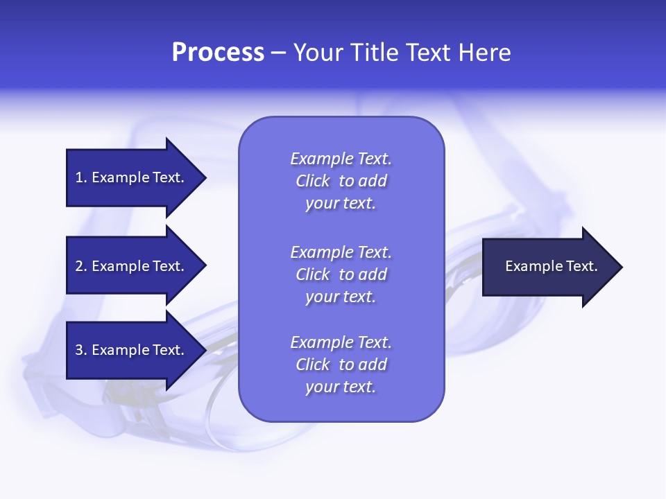 Glasses Isolated Macro PowerPoint Template