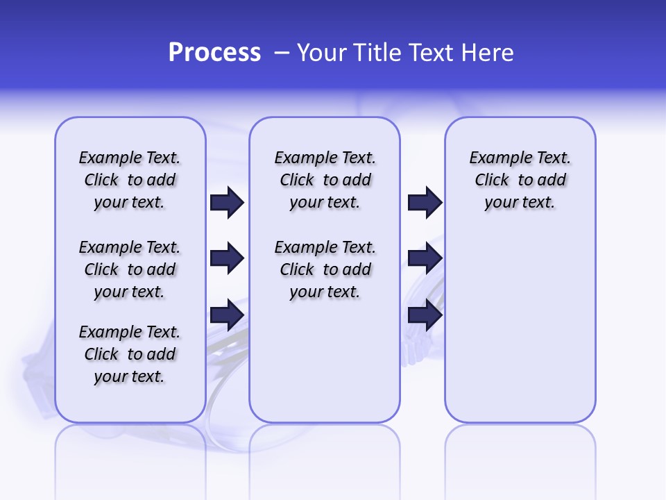 Glasses Isolated Macro PowerPoint Template