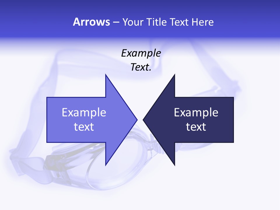 Glasses Isolated Macro PowerPoint Template