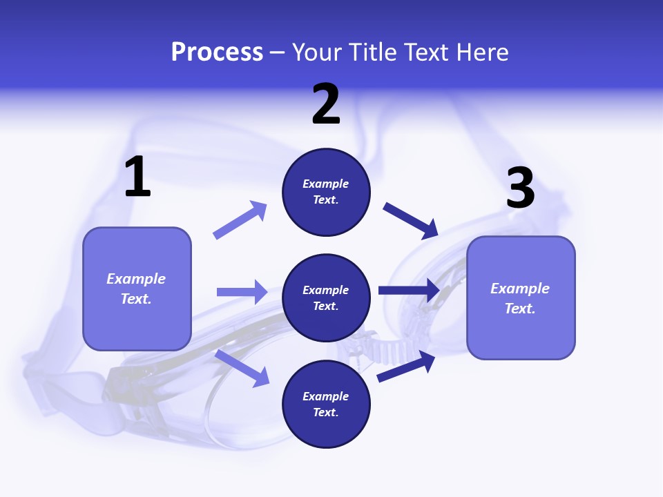 Glasses Isolated Macro PowerPoint Template