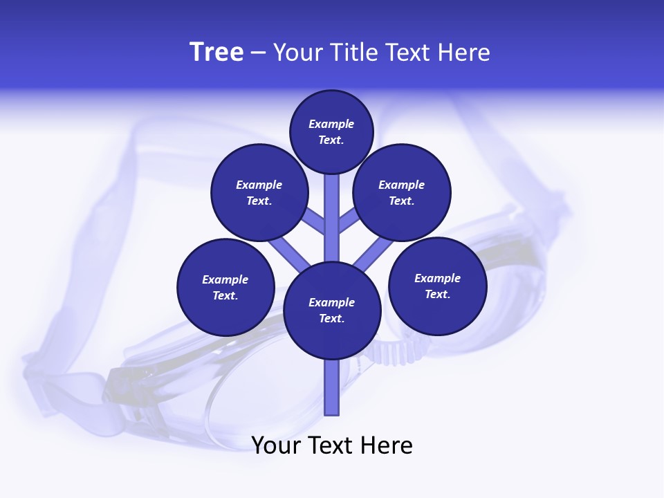 Glasses Isolated Macro PowerPoint Template