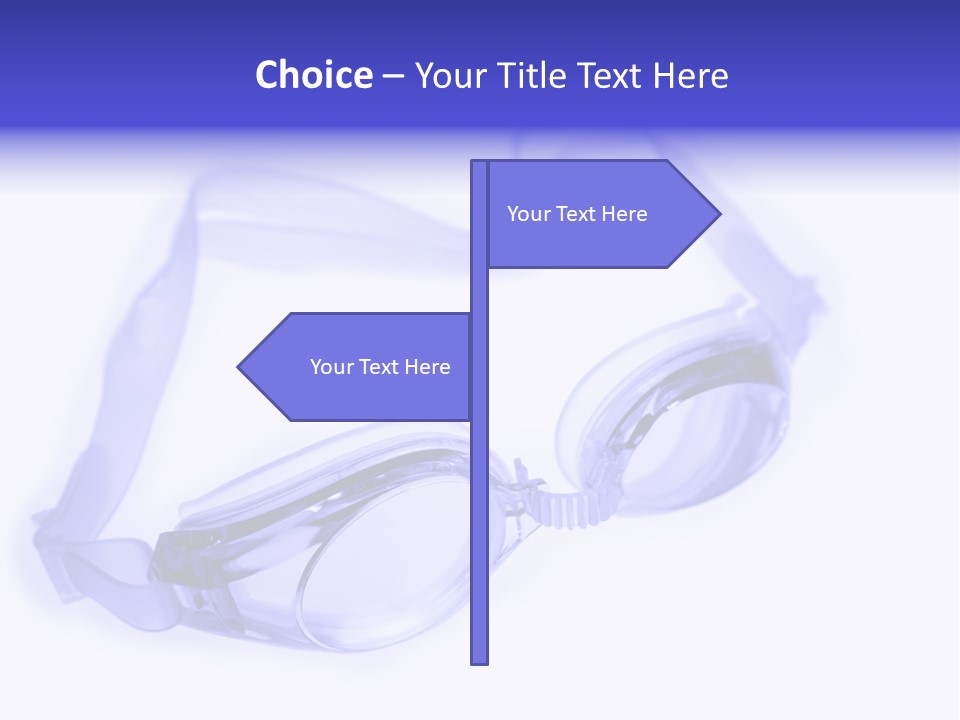 Glasses Isolated Macro PowerPoint Template