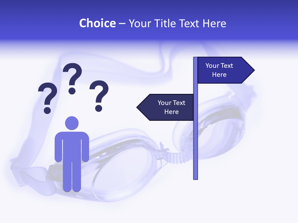 Glasses Isolated Macro PowerPoint Template