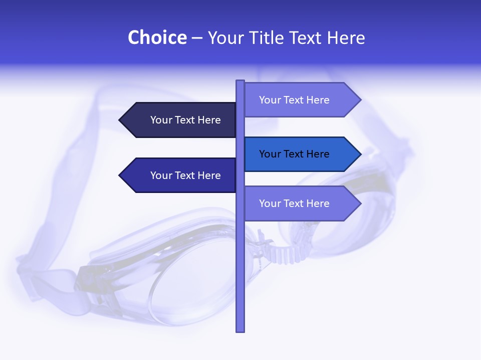 Glasses Isolated Macro PowerPoint Template